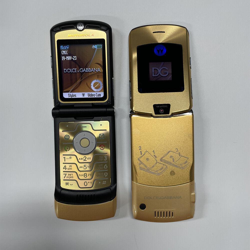 Motorola RAZR V3i GSM 1.23 MP Camera Flip Bluetooth MP3 Refurbished
