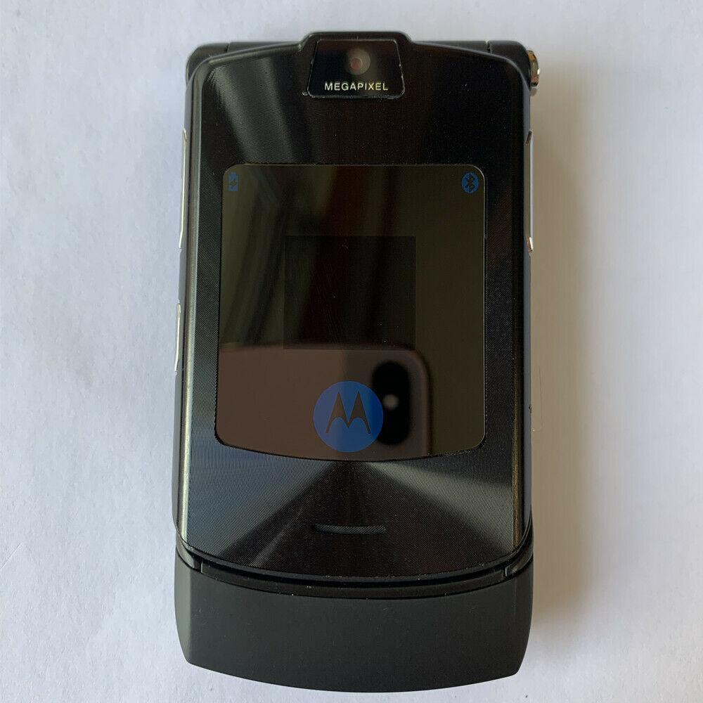 Motorola RAZR V3i GSM 1.23 MP Camera Flip Bluetooth MP3 Refurbished