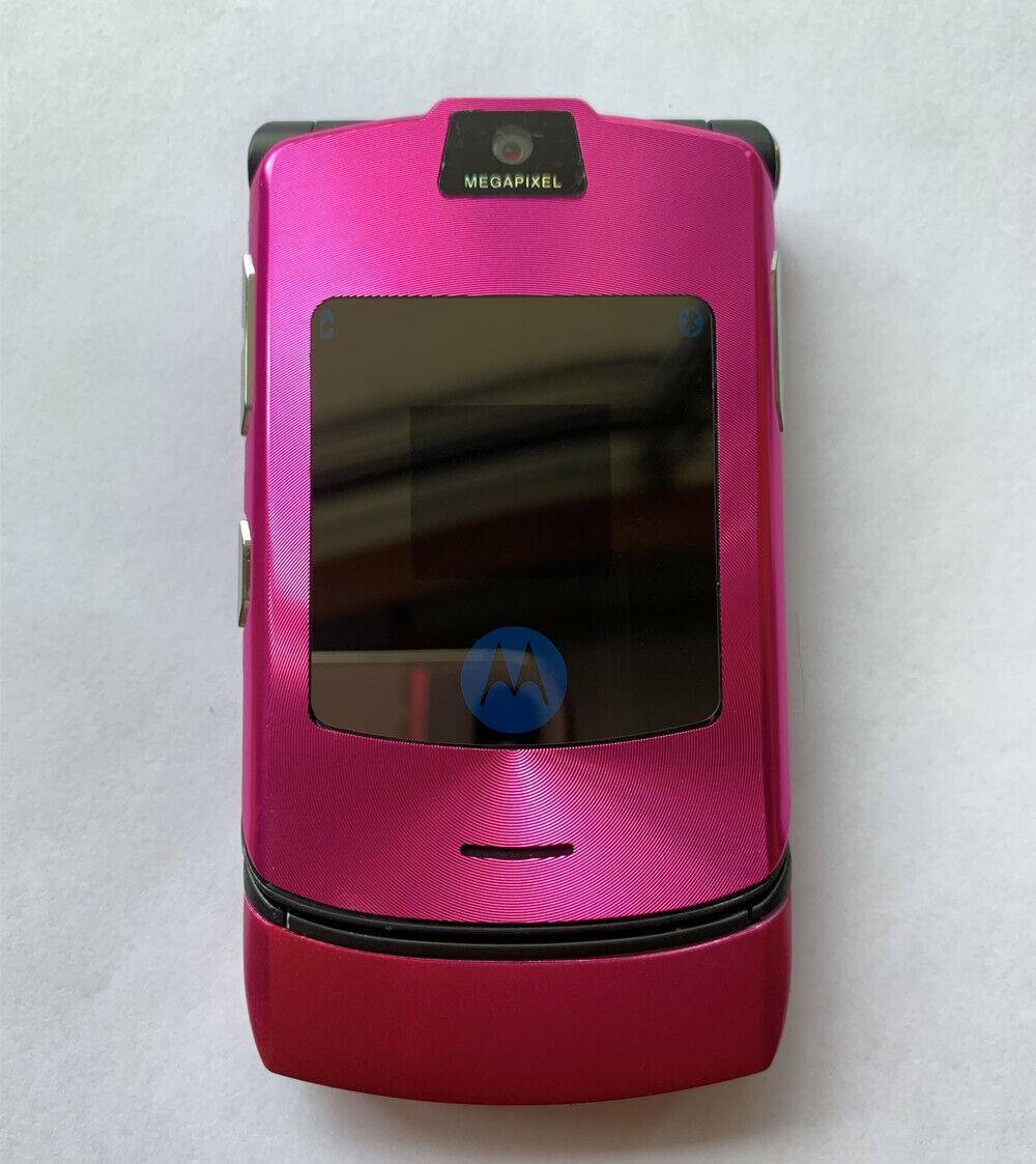 Motorola RAZR V3i GSM 1.23 MP Camera Flip Bluetooth MP3 Refurbished