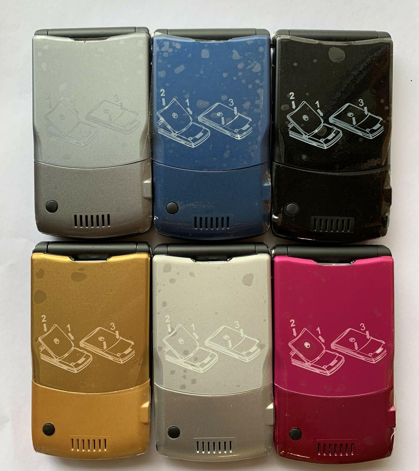Motorola RAZR V3i GSM 1.23 MP Camera Flip Bluetooth MP3 Refurbished