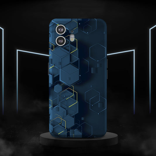 Futuristic Hexagon Grid Case - Nothing