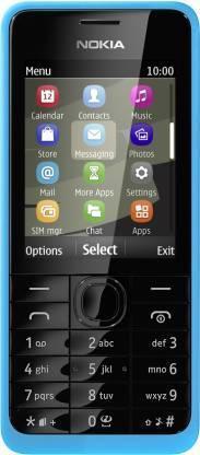 Nokia 301 (Cyan) Refurbished Mobile