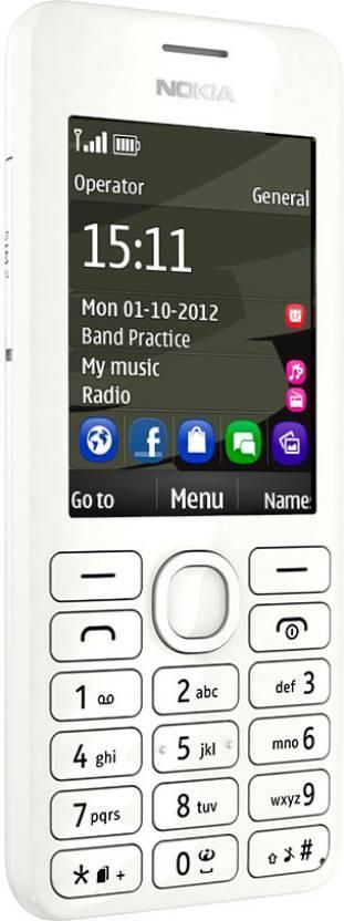 Nokia Asha 206 (White) Refurbished