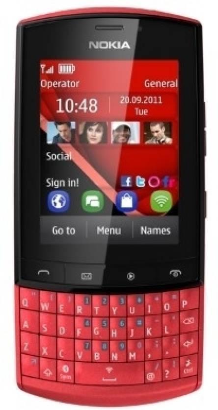 Nokia Asha 303 (Red) Refurbished