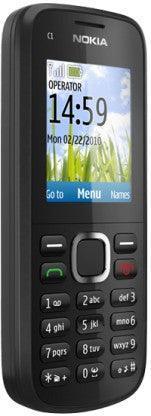 Nokia C1-02 (Single Sim, 1.8 inches Display) Preowned