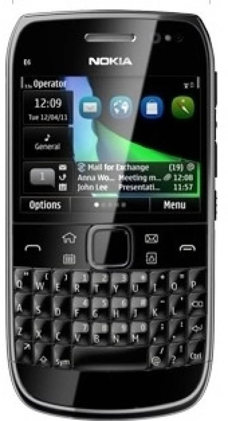 Nokia E6 (Black, 8 GB) (256 MB RAM) Refurbished