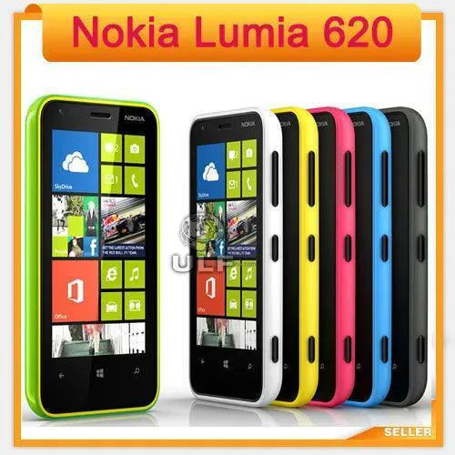 Nokia Lumia 620 Windows Phone 8 Dual-core 1GHz ROM 8GB Refurbished