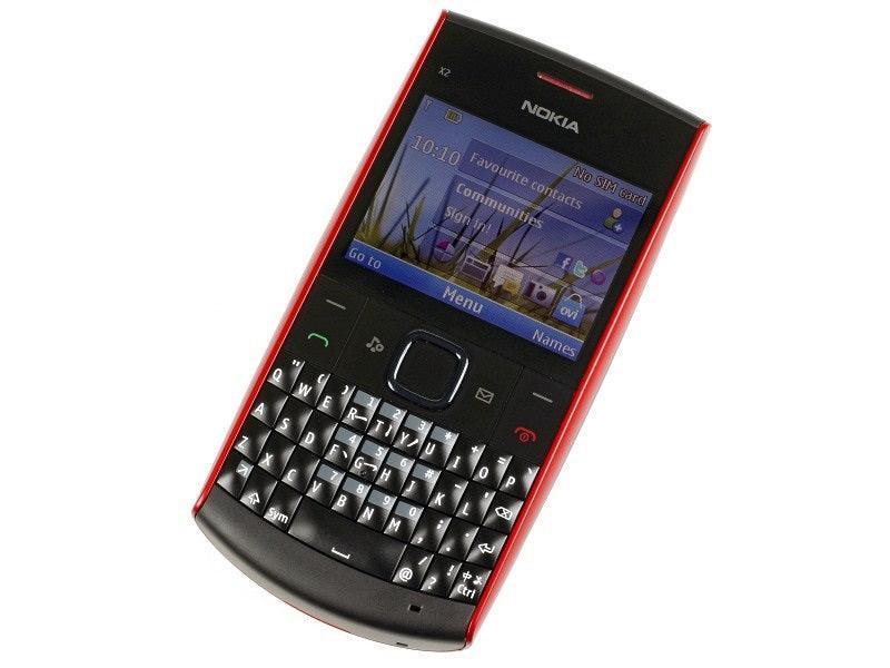 Nokia X2-01 (Single SIM, 2.4 Inch Display, Red) Used