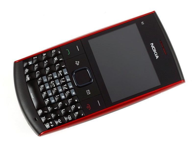 Nokia X2-01 (Single SIM, 2.4 Inch Display, Red) Used