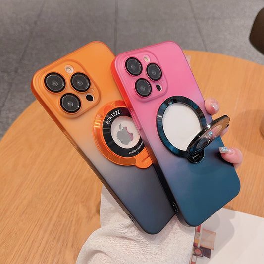 Dynamic Gradient Magnetic Bracket Case - iPhone