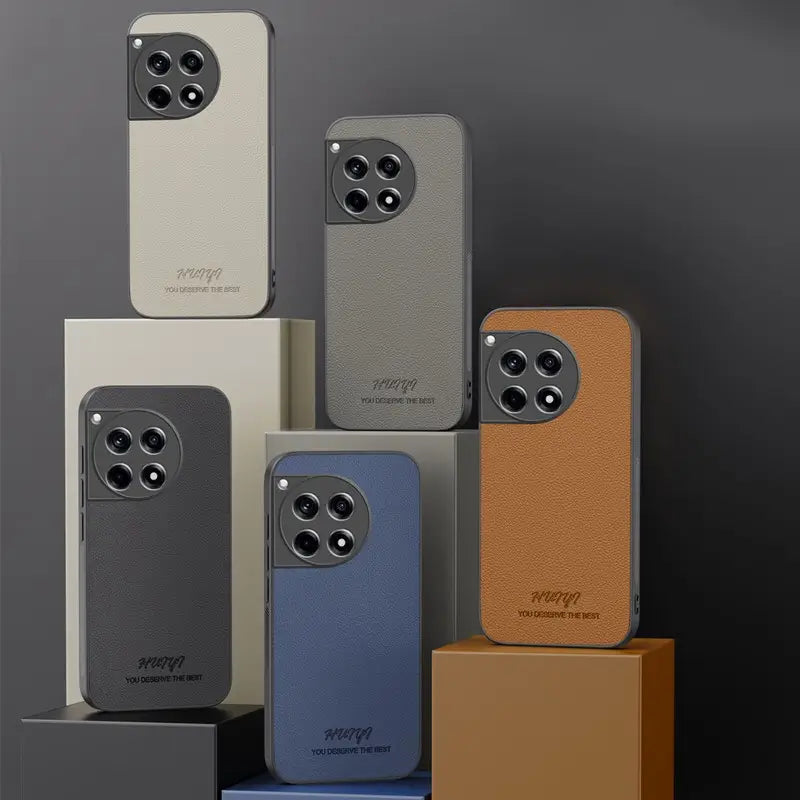 Elegant Business Faux Leather Case - OnePlus
