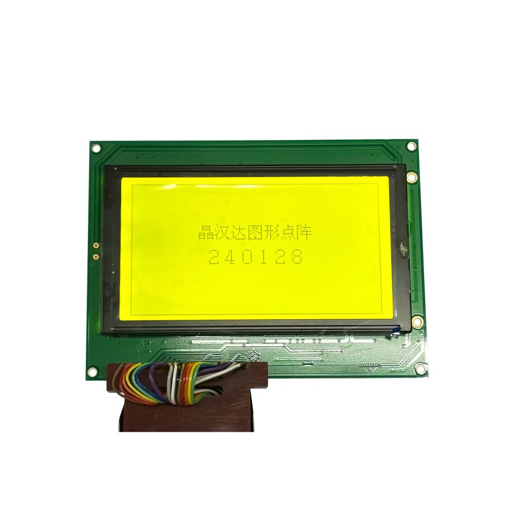 240×128 240128 Dots JHD Original graphics module Green black