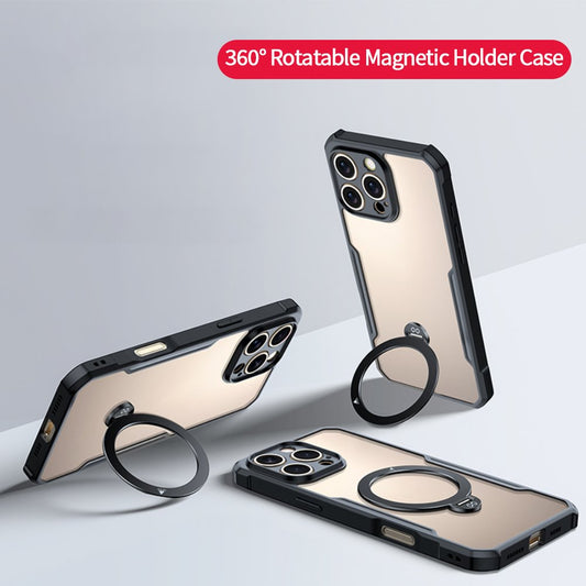 Radiant Magnetic Stand Edge Guard Case - iPhone