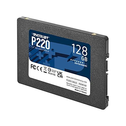 Patriot Memory P220 SATA III SSD 128GB up to 550MT/s 3 Years Warranty Internal Solid State Drive 2.5'' SSD P220S128G25