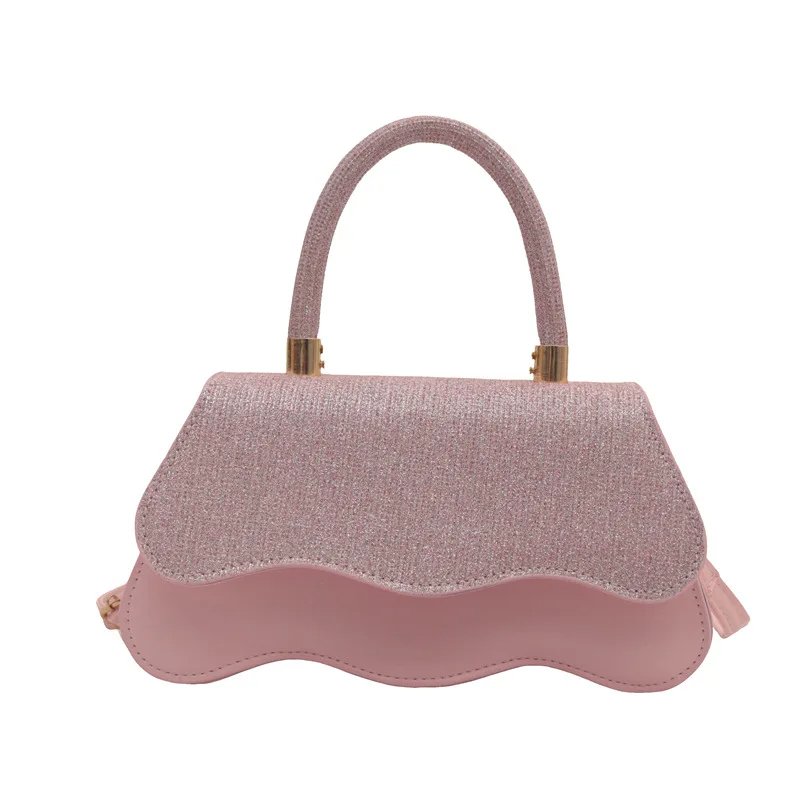 Glam Glitter Wave Mini Handbag