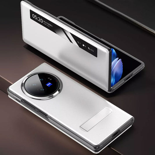 Smart Flip Stand PU Leather Case - OnePlus Open