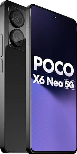 POCO X6 Neo 5G (Astral Black, 12GB RAM, 256GB Storage) | Expandable Upto 1 TB Refurbished