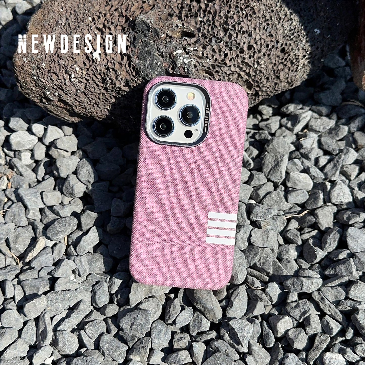 Vintage Vibes Retro Fabric Magnetic Case - iPhone