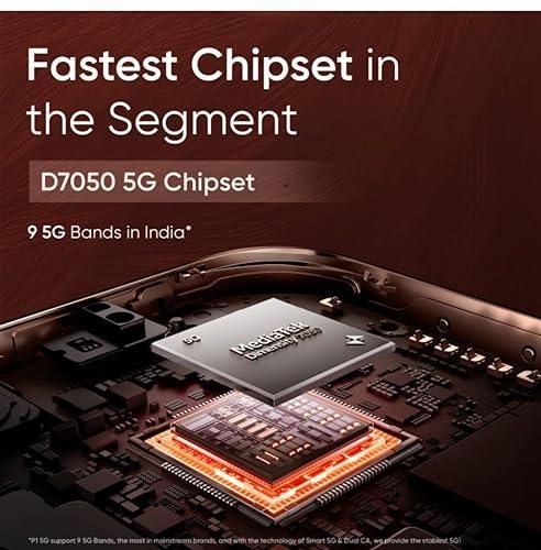 realme P1 5G (Phoenix Red, 8GB RAM, 256GB Storage) | Up to 6GB + 6GB Dynamic RAM Preowned