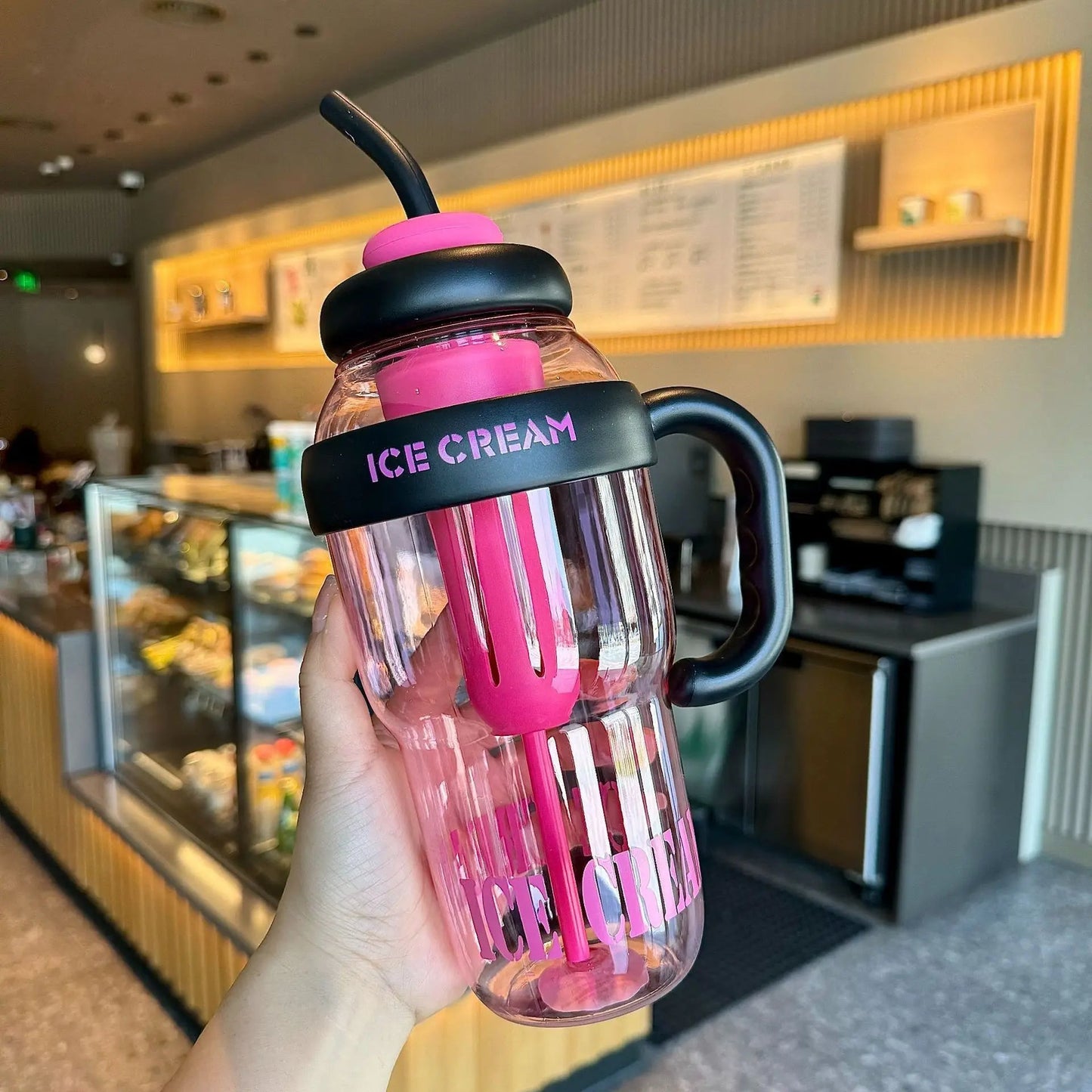Icy Delight Tumbler with Handle
