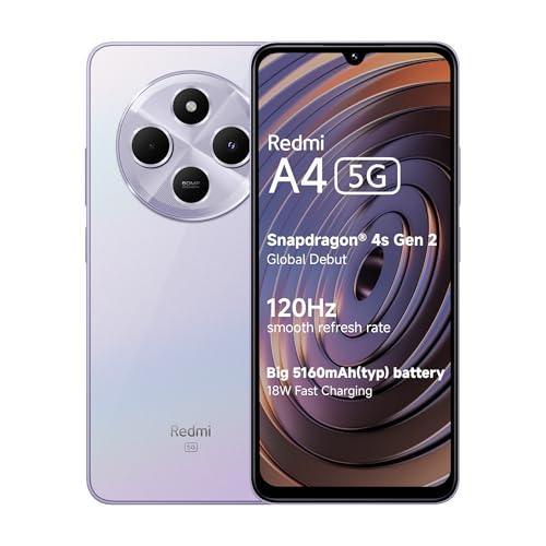 Redmi A4 5G (Sparkle Purple, 4GB RAM, 128GB Storage) Refurbished