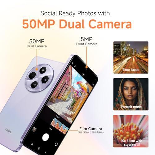 Redmi A4 5G (Sparkle Purple, 4GB RAM, 128GB Storage) Refurbished