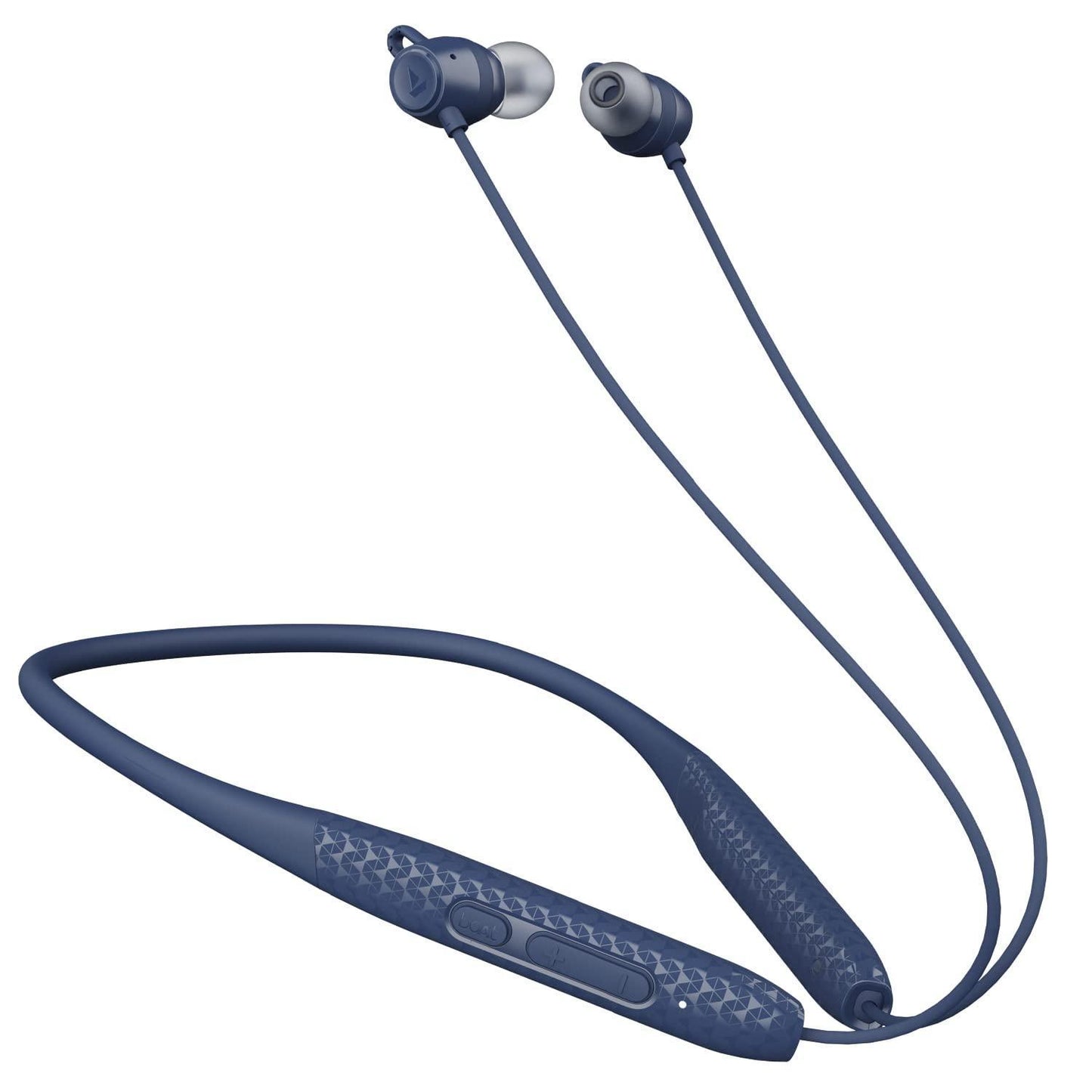 (Refurbished) boAt Rockerz 255 Max Bluetooth in Ear Earphones with 60H Playtime, EQ Modes, Power Magnetic Earbuds, Beast Mode, Enx Tech, ASAP Charge(10 Mins=10 Hrs), Dual Pair(Space Blue)