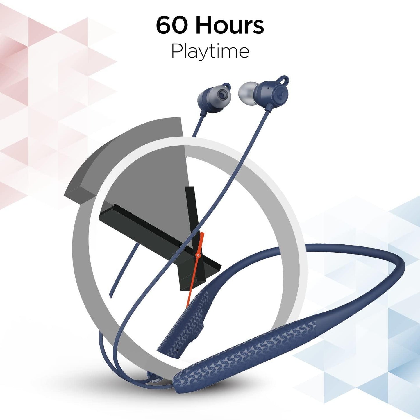 (Refurbished) boAt Rockerz 255 Max Bluetooth in Ear Earphones with 60H Playtime, EQ Modes, Power Magnetic Earbuds, Beast Mode, Enx Tech, ASAP Charge(10 Mins=10 Hrs), Dual Pair(Space Blue)