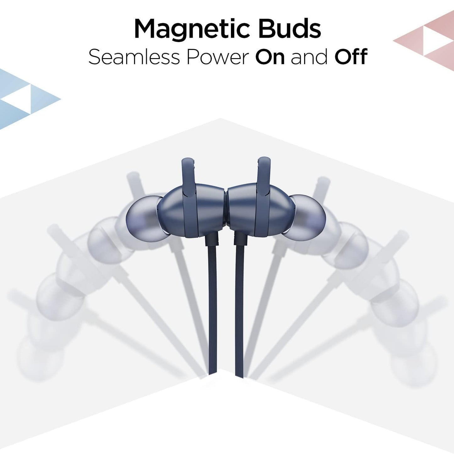 (Refurbished) boAt Rockerz 255 Max Bluetooth in Ear Earphones with 60H Playtime, EQ Modes, Power Magnetic Earbuds, Beast Mode, Enx Tech, ASAP Charge(10 Mins=10 Hrs), Dual Pair(Space Blue)