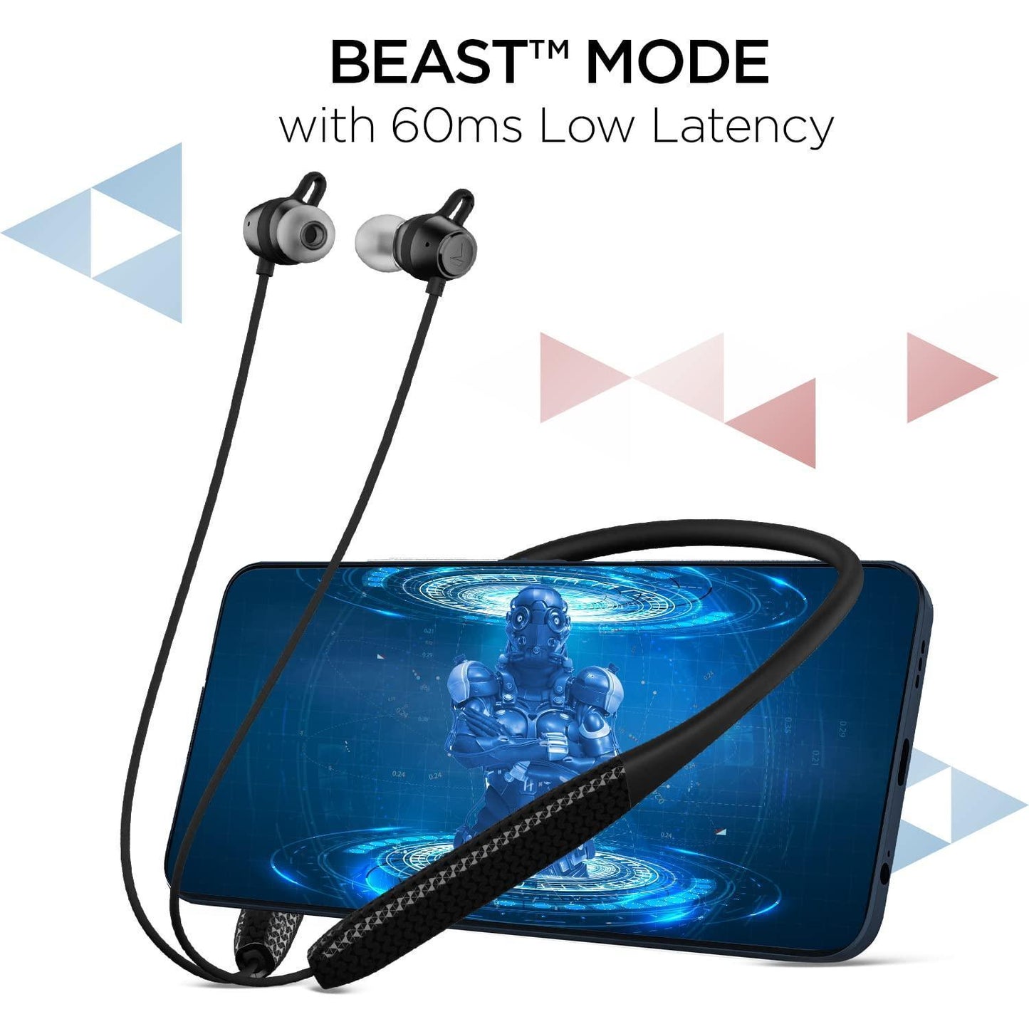 (Refurbished) boAt Rockerz 255 Max in Ear Earphones with 60H Playtime, EQ Modes