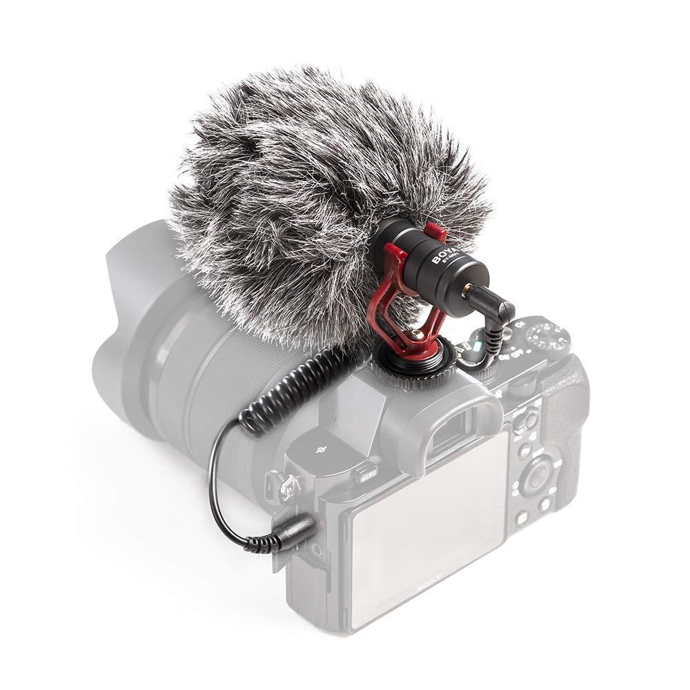 (Refurbished) Boya BY-MM1 Universal Cardiod Shotgun Microphone (Black)