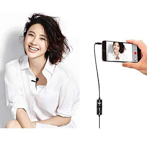 (Refurbished) Boya BYM1 Omnidirectional Lavalier Condenser Microphone with 20ft Audio Cable (Black)