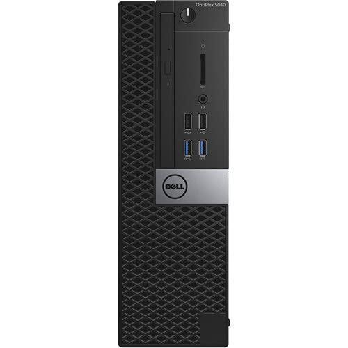 (Refurbished) Dell Intel 6th Gen Core i5 Desktop (16GB RAM/2 TB HDD/128SSD /Windows 10 Pro/MS Office/Intel Integrated Graphics,Black)Optiplex 5040