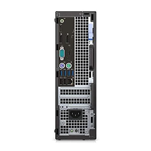 (Refurbished) Dell Intel 6th Gen Core i5 Desktop (8GB RAM/256GB SSD/Windows 10 Pro/MS Office/Intel Integrated Graphics,Black)Optiplex 5040