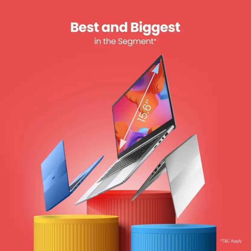 (Refurbished) Infinix INBook Y1 Plus Intel Core i3 10th Gen - (8 GB/512 GB SSD/Windows 11 Home) XL28 Thin and Light Laptop (15.6 inch, Blue, 1.76 kg)