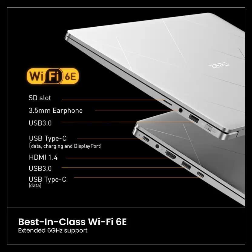 (Refurbished) Infinix Zero Book Series Laptop Intel Core i5 12th Gen - (16 GB/512 GB SSD/Windows 11 Home) ZL12 Business Laptop (15.6 inch, Grey with Meteorite Phase Design, 1.80 Kg, with MS Office)