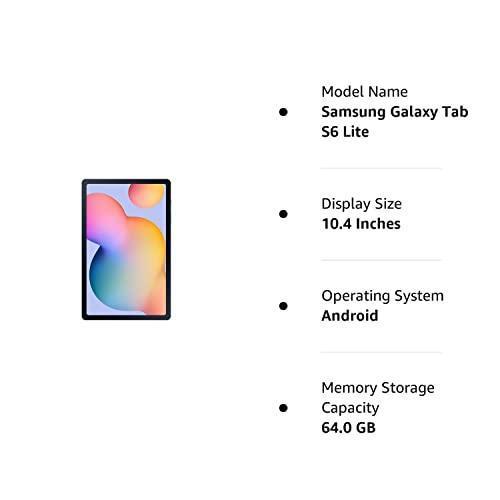 (Refurbished) Samsung Galaxy Tab S6 Lite 26.31 cm (10.4 inch), S-Pen in Box, Slim and Light, Dolby Atmos Sound, 4 GB RAM, 64 GB ROM, Wi-Fi Tablet, Blue