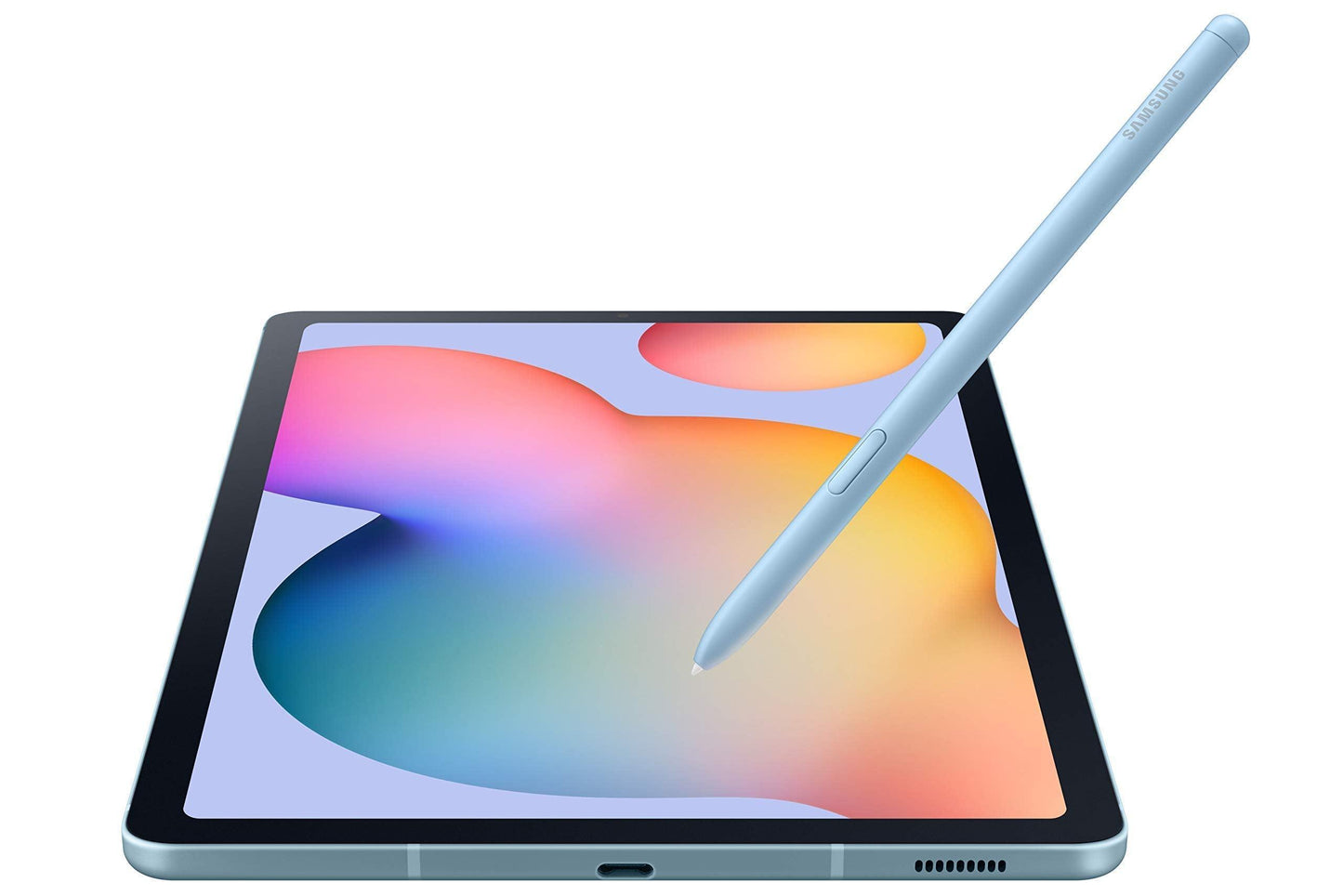 (Refurbished) Samsung Galaxy Tab S6 Lite 26.31 cm (10.4 inch), S-Pen in Box, Slim and Light, Dolby Atmos Sound, 4 GB RAM, 64 GB ROM, Wi-Fi Tablet, Blue