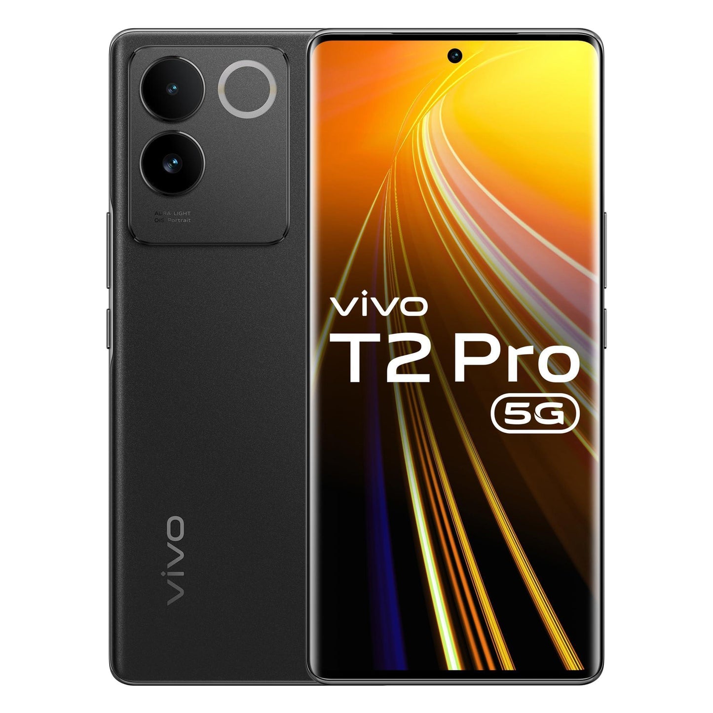 (Refurbished) Vivo T2 Pro 5G (New Moon Black, 256 GB) (8 GB RAM)