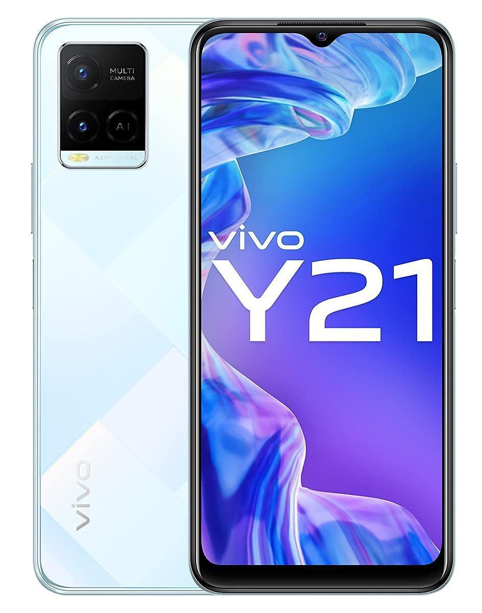 (Refurbished) Vivo Y21 (Midnight Blue, 4GB RAM, 64GB Storage)