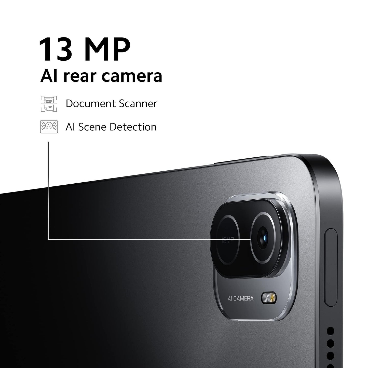 (Refurbished) Xiaomi Pad 5 | Snapdragon 860 | 2.5K Resolution, 120Hz Refresh Rate, DCI-P3, 27.81cm(10.95 inch) Dolby Vision Display | 6GB RAM | 256GB Storage | Quad Speaker Dolby Atmos | Wi-Fi Tablet, Cosmic Gray