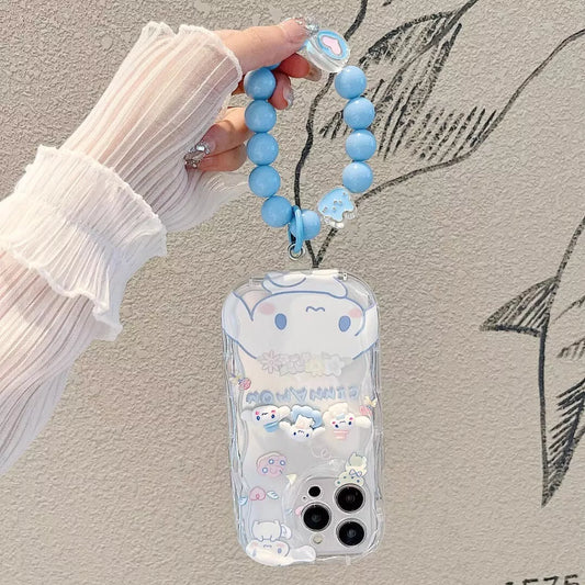 Cartoon Cinnamoroll Transparent Silicone Case
