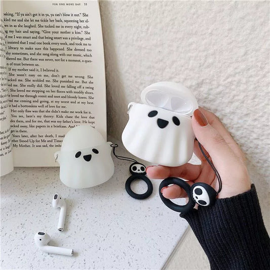 Cute 3D Ghost Cartoon Case - AirPods
