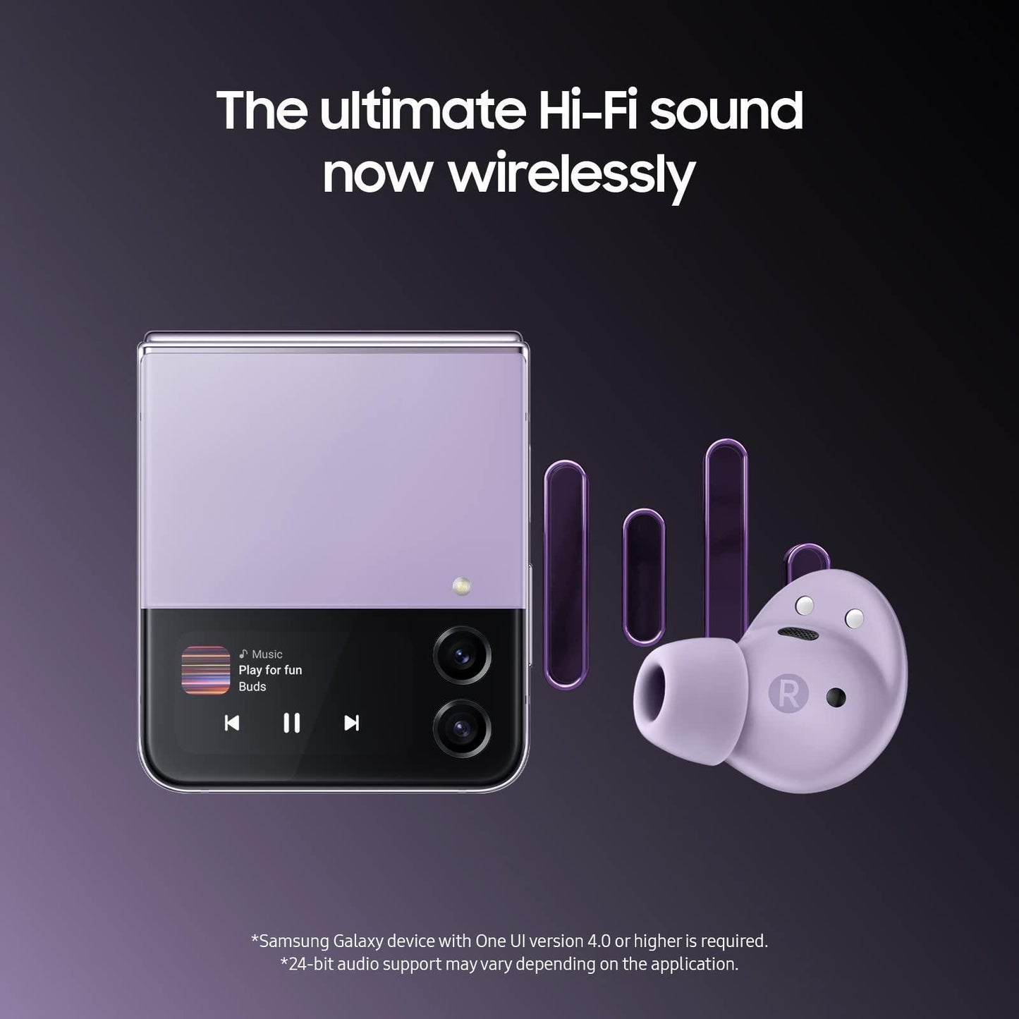 Samsung Galaxy Buds2 Pro, with Innovative AI Features, Bluetooth Truly Wireless Preowned