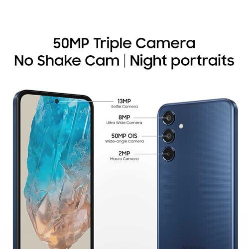 Samsung Galaxy M35 5G (Thunder Grey,6GB RAM,128GB Storage) Refurbished