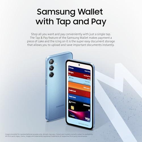 Samsung Galaxy M35 5G (Thunder Grey,6GB RAM,128GB Storage) Refurbished