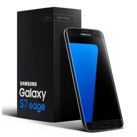 Samsung Galaxy S7 Edge (Black Onyx, 32 GB, 4 GB RAM) Refurbished