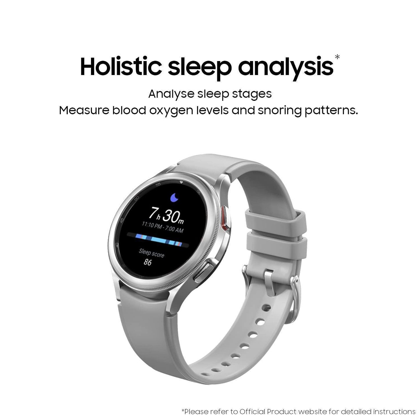 Samsung Galaxy Watch4 Classic LTE (4.6cm, Silver, Compatible with Android only) Used