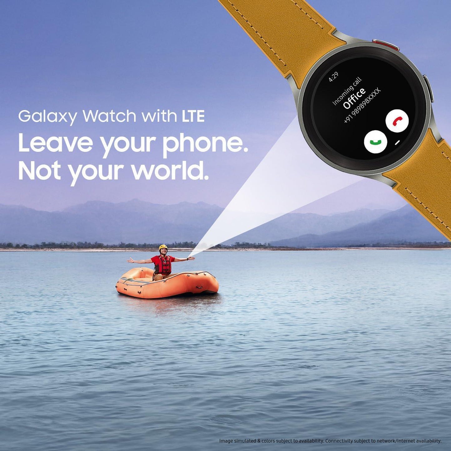 Samsung Galaxy Watch4 Classic LTE (4.6cm, Silver, Compatible with Android only) Used