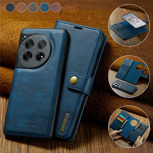 Leather Flip Wallet Magnetic Case - OnePlus